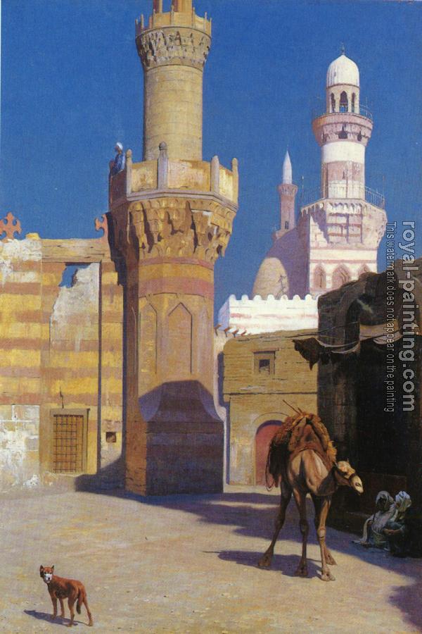 Jean-Leon Gerome : A Hot Day in Cairo (front of the Mosque)
